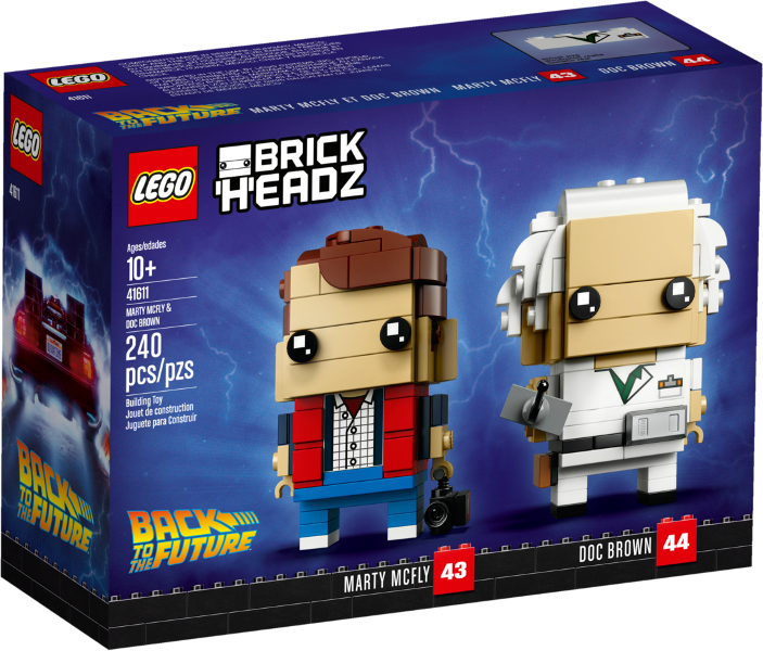 LEGO BrickHeadz - 41611 - Marty McFly & Doc Brown