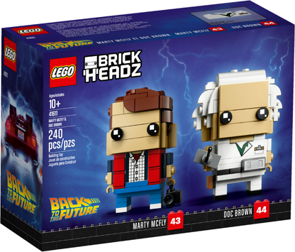 LEGO BrickHeadz - 41611 - Marty McFly & Doc Brown