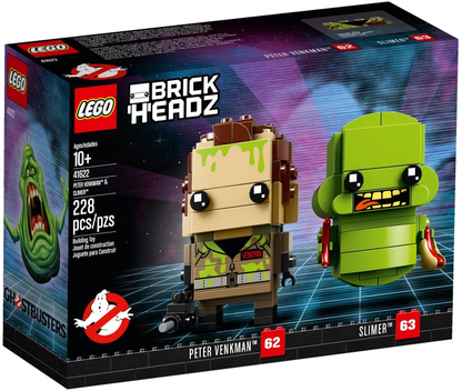 LEGo Brickheadz - 41622 - Peter Venkman & Slimer