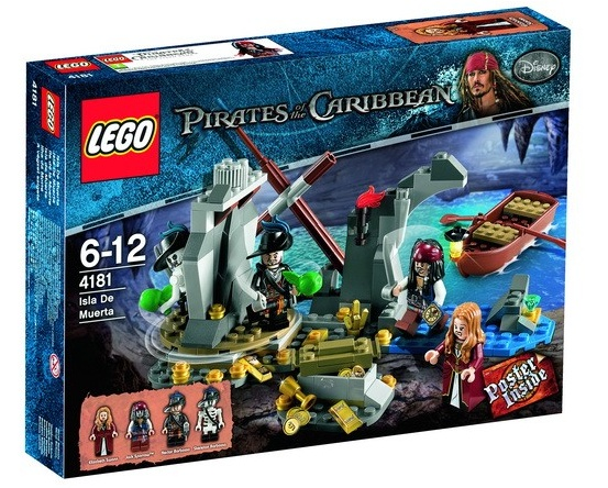 LEGO - Pirates des Caraïbes - 4181 - Isla De Muerta - USAGÉ / USED