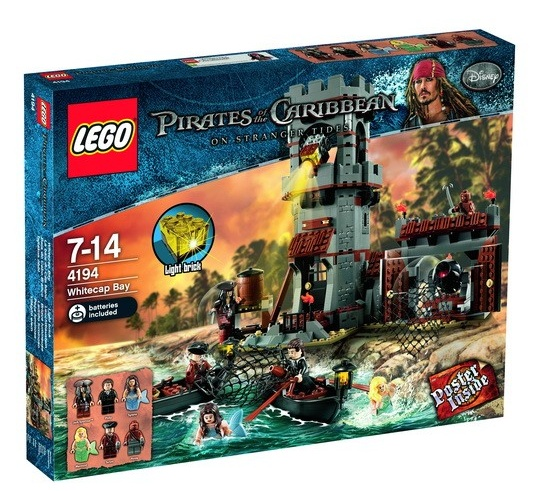 LEGO Pirates des Caraïbes - 4194 - Whitecap Bay - USAGÉ / USED