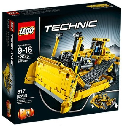 LEGO - Technic - 42028 - Bulldozer - Boîte endommagée