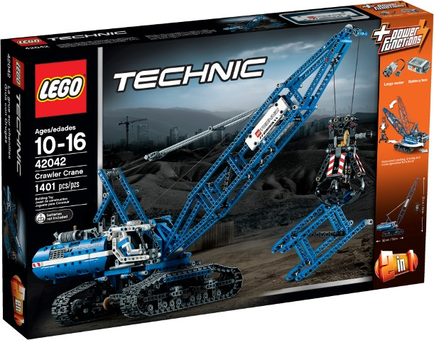 LEGO Technic - 42042 - Grue sur chenilles - USAGÉ / USED