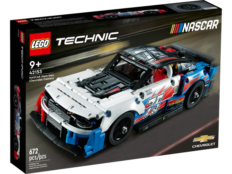 LEGO Technic - 42153 - NASCAR® Chevrolet Camaro ZL1 nouvelle génération - USAGÉ / USED