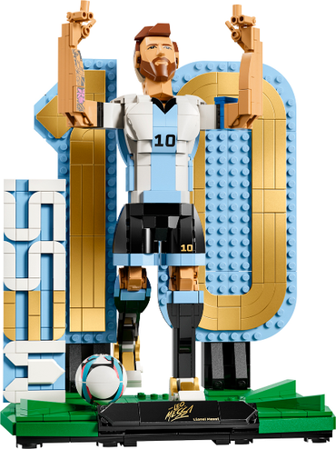 LEGO Editions - 43015 - Lionel Messi - Soccer Legend - Boîte Endommagée