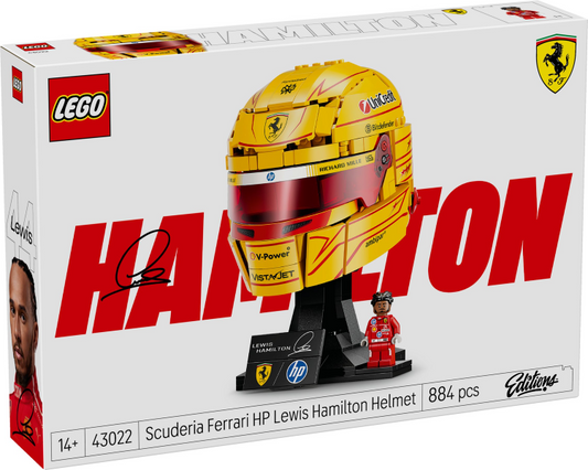LEGO Editions - 43022 - Scuderia Ferrari HP Lewis Hamilton Helmet