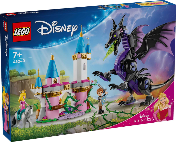 LEGO Disney - 43240 - Maleficent's Dragon Form and Aurora's Castle