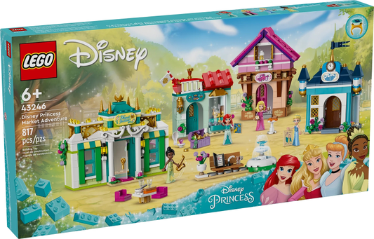 LEGO - Disney - 43246 - L'aventure du marché des princesses Disney
