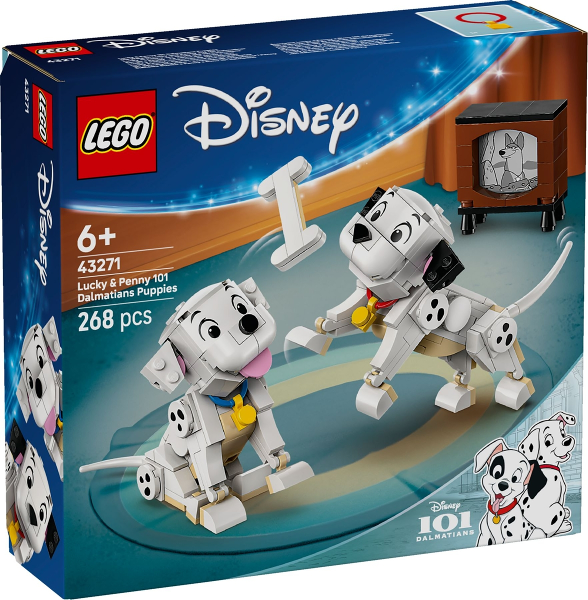 LEGO Disney - 43271 - Lucky & Penny 101 Dalmatians Puppies