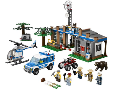 LEGO City - 60437 - L'hélicoptère Jungle Explorer au camp de base