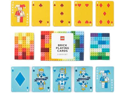 Produits sous licence LEGO - 5006906 - Cartes à jouer en forme de briques 