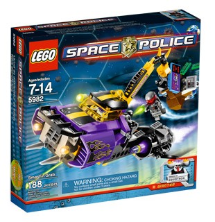 LEGO - Police de l'espace - 5982 - Smash'n'Grab - USAGÉ / USED