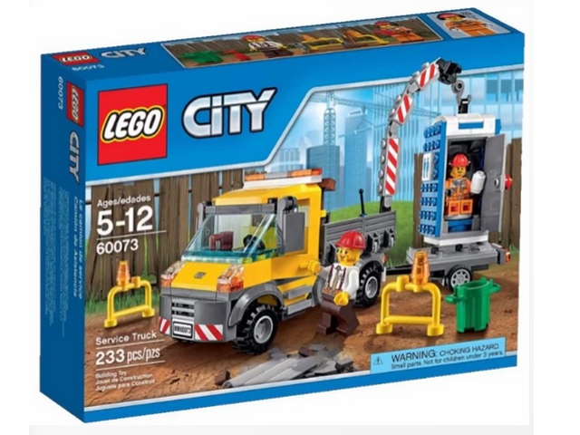LEGO City - 60073 - Camion de service - USAGÉ / USED