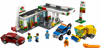 LEGO City - 60132 - Station-service - USAGÉ / USED