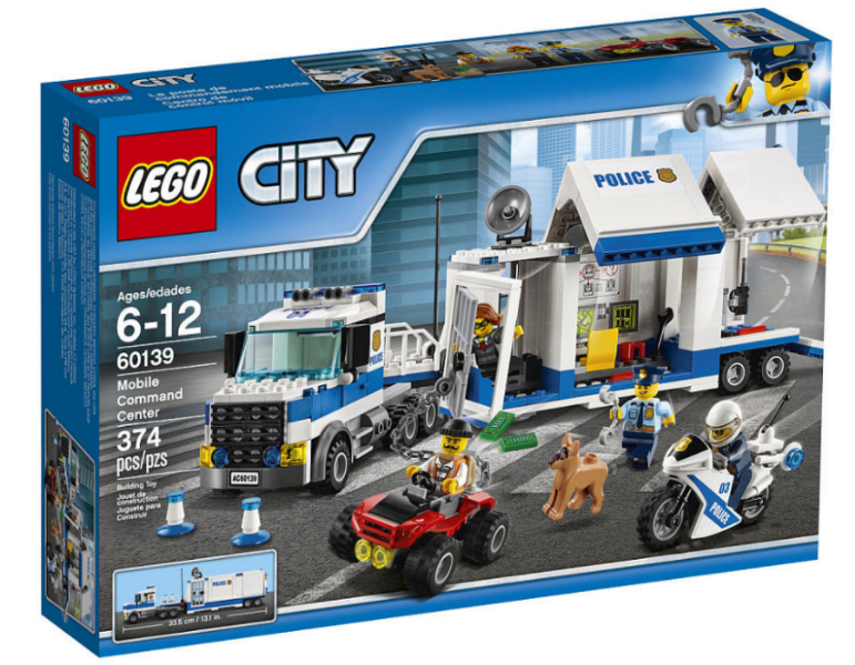 LEGO City - 60139 - Centre de commandement mobile - USAGÉ / USED