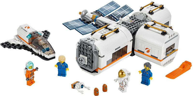 LEGO City - 60227 - Lunar Space Station - Boîte Endommagée