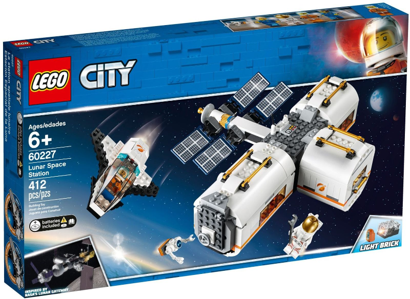 LEGO City - 60227 - Lunar Space Station - Boîte Endommagée