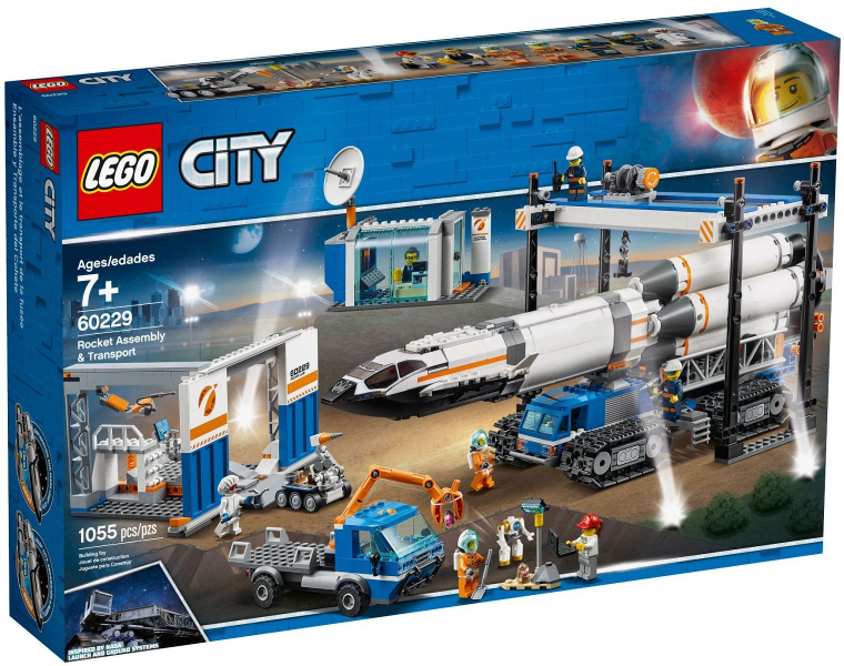 LEGO - City - 60229 - Rocket Assembly & Transport