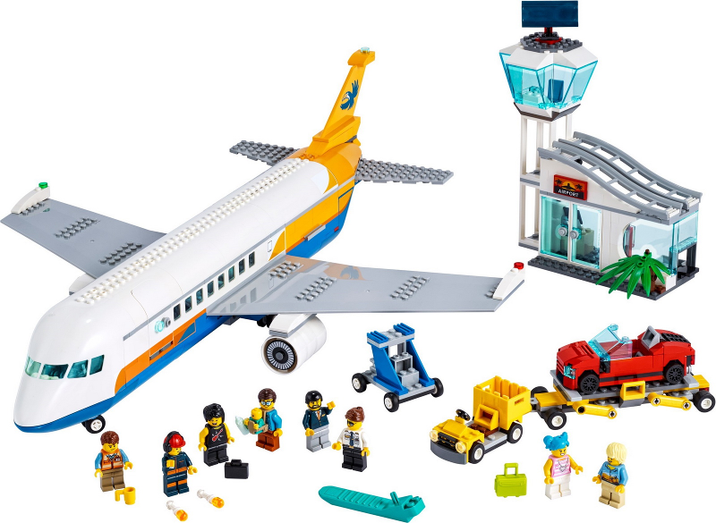 LEGO CITY - 60262 - Passenger Airplane - USED / USAGÉ