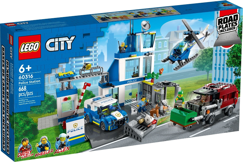 LEGO City - 60316 - Commissariat de police - USAGÉ / USED