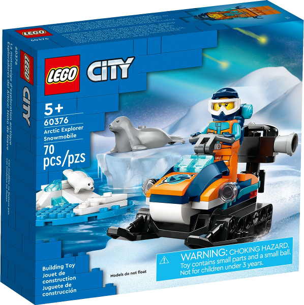 LEGO - City - 60376 - Motoneige Arctic Explorer