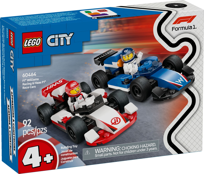LEGO City - 60464 - F1 Williams Racing & Haas F1 Race Car