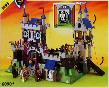 LEGO SYSTEM - 6090 - Château du chevalier royal - OCCASION / USAGÉ