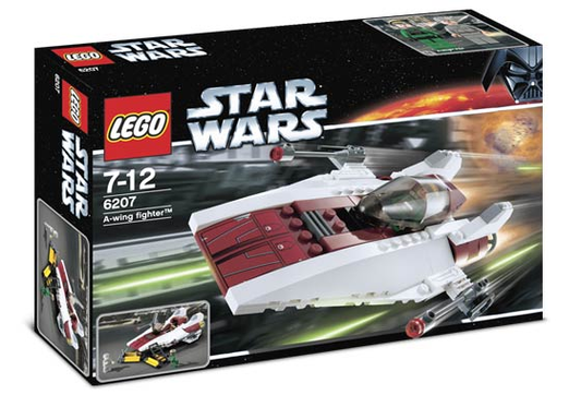 LEGO - Star Wars - 6207 - A-Wing Fighter - USAGÉ / USED