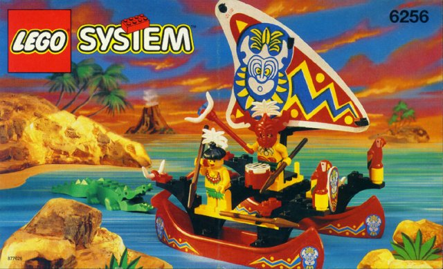 Système LEGO - 6256 - Catamaran Islander - USAGÉ / USED