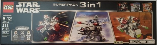 LEGO - Star Wars - 66534 - Super Pack 3 en 1