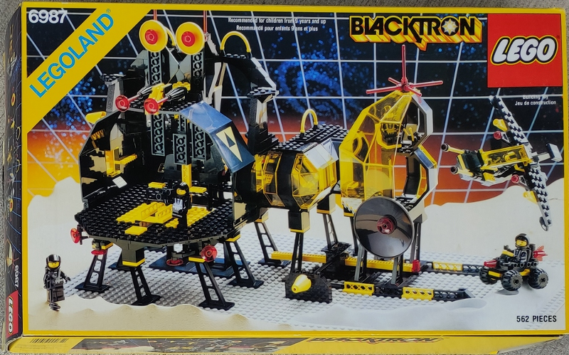 Lego - Blacktron - 6984 - Base d'interception de messages - USAGÉ / USED