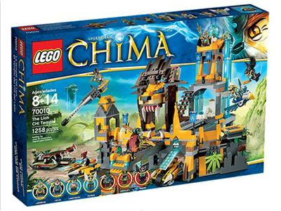 LEGO Legends of Chima - 70010 - The Lion CHI Temple Boîte Endommagée