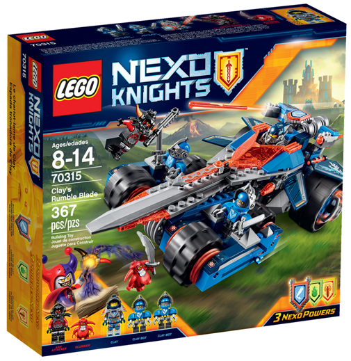LEGO - Nexo Knights - 70315 - Lame rugissante de Clay - USAGÉ / USED