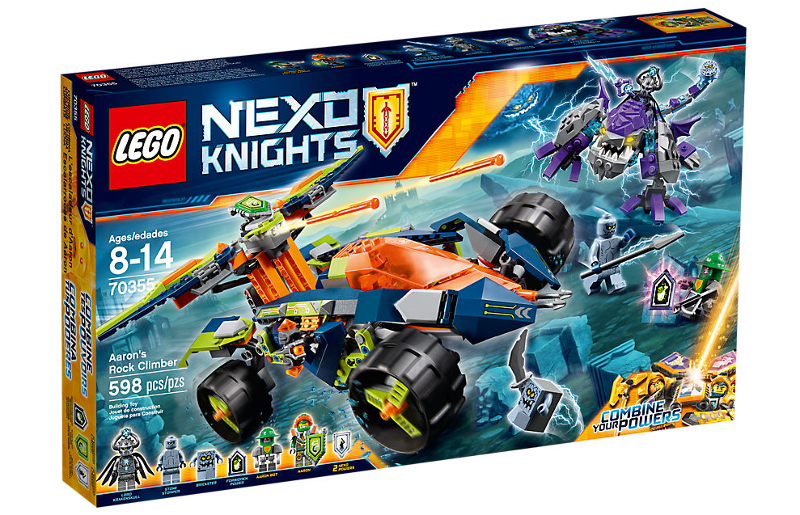 LEGO NEXO KNIGHTS - 70355 - Aaron's Rock Climber - USED / USAGÉ