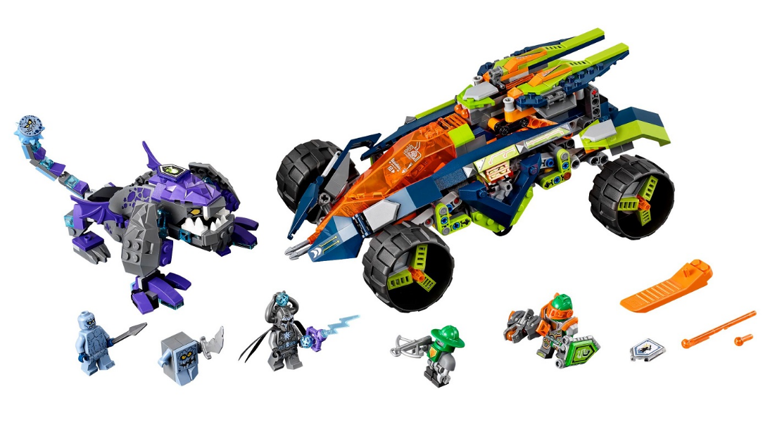 LEGO NEXO KNIGHTS - 70355 - Aaron's Rock Climber - USED / USAGÉ