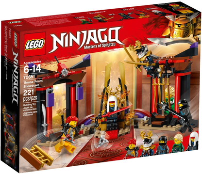 LEGO NinjaGo - 70651 - Affrontement dans la salle du trône - USAGÉ / USAGÉ