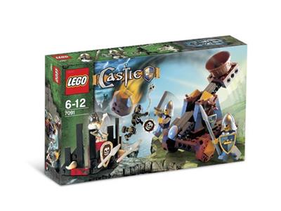 LEGO Castle - 7091 - Défense de la catapulte des chevaliers