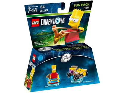 LEGO Dimensions - 71211 - Fun Pack - Bart and Gravity Sprinter