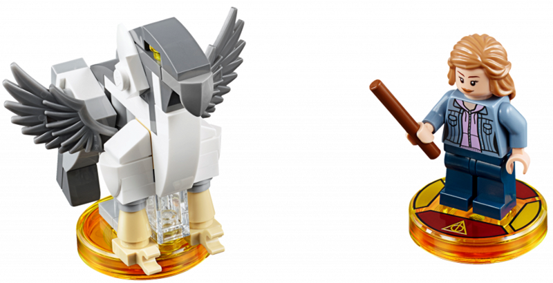 LEGO Dimensions - 71348 - Fun Pack Hermione Granger and Buckbeak - Boîte ouverte / Sacs scellés