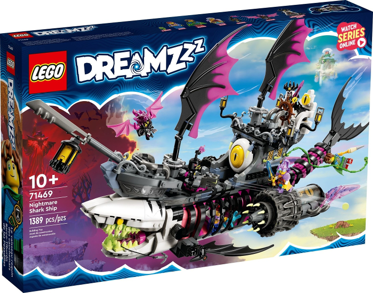 LEGO Dreamzzz - 71469 - Nightmare Shark Ship