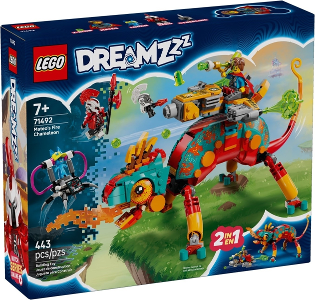LEGO DREAMZzz - 71492 - Mateo's Fire Chameleon