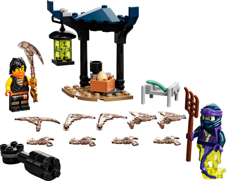 LEGO Ninjago - 71733 -Epic Battle Set - Cole vs Ghost Warrior - Boîte Endommagée