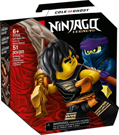 LEGO Ninjago - 71733 -Epic Battle Set - Cole vs Ghost Warrior - Boîte Endommagée