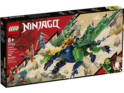 LEGO Ninjago - 71766 - Lloyd's Legendary Dragon - BOITE ENDOMMAGÉE