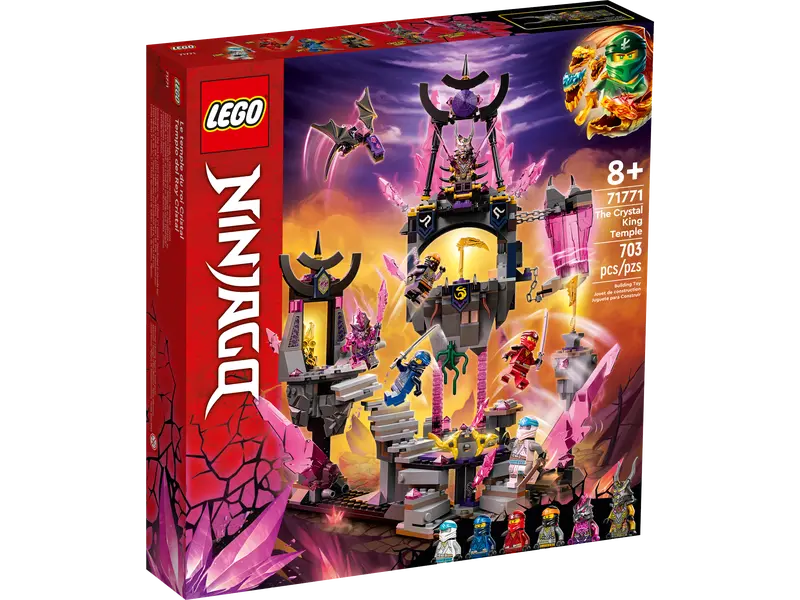 LEGO NinjaGo - 71771 - The Crystal King Temple - USAGÉ / USED