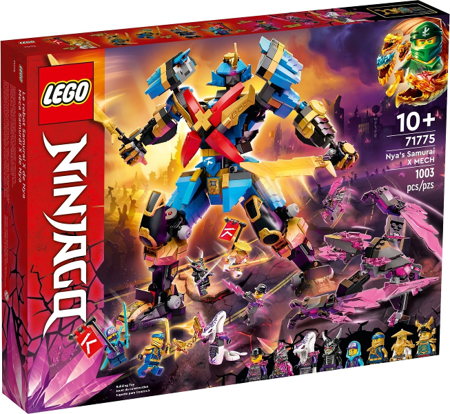 LEGO Ninjago - 71775 - Nya's Samurai X MECH - USED / USAGÉ