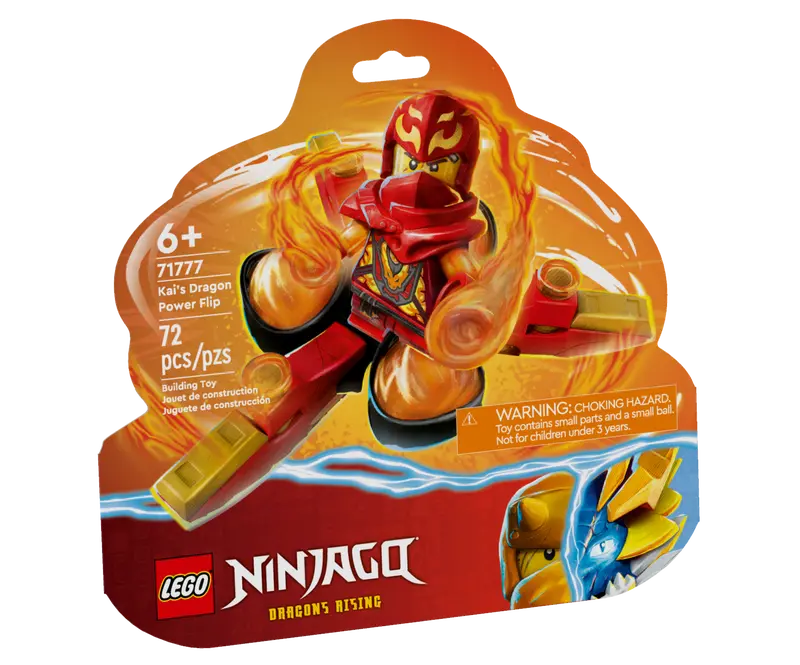 LEGO NinjaGo - 71777 - Kai’s Dragon Power Spinjitzu Flip