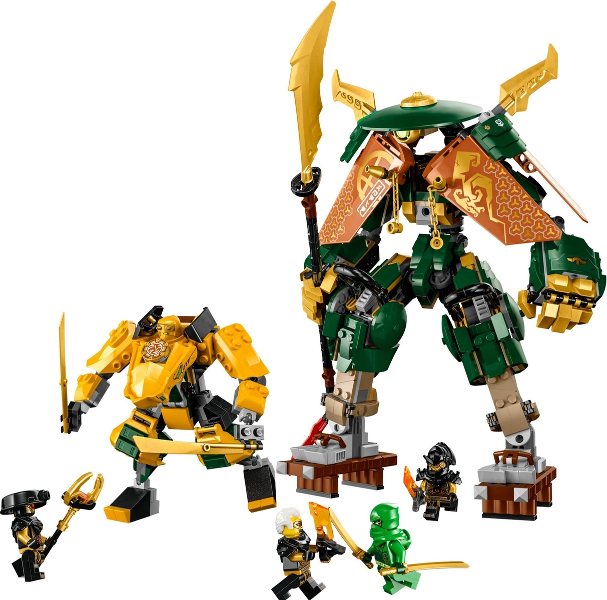 LEGO Ninjago - 71792 - Le robot de course en moto transformable de Sora