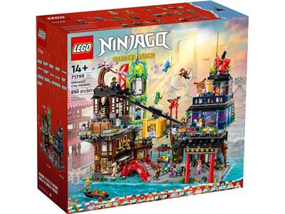 LEGO Ninjago - 70657 - Les quais de Ninjago City - BOITE ENDOMMAGÉE