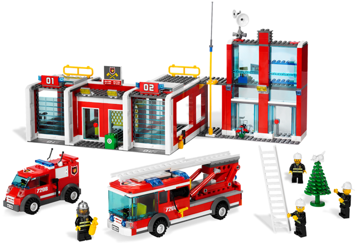LEGO City - 7208 - Fire Station